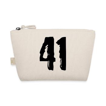 41 number jersey - Organic Pouch - nature - Front