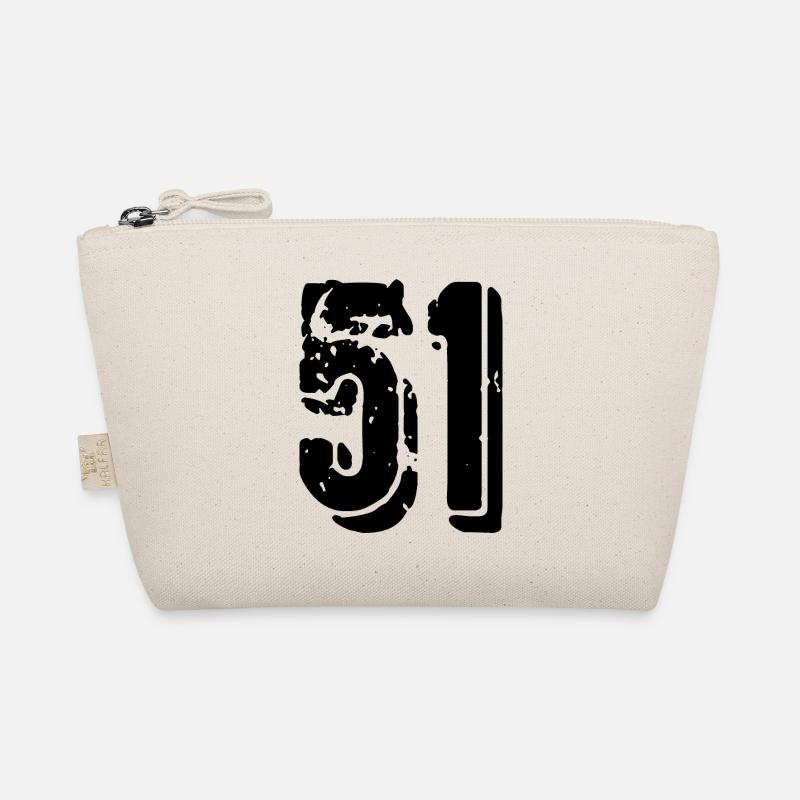 51 number jersey - Organic Pouch - nature