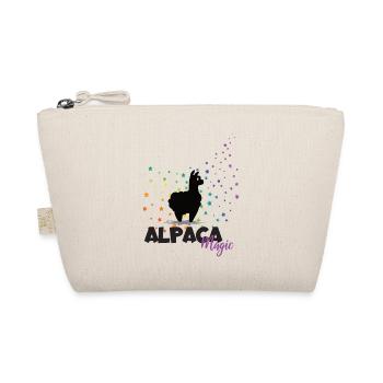 Alpaca Magic Alpaka Regenbogen Sterne Alpaka - Bio-Täschchen - Natur - Vorne