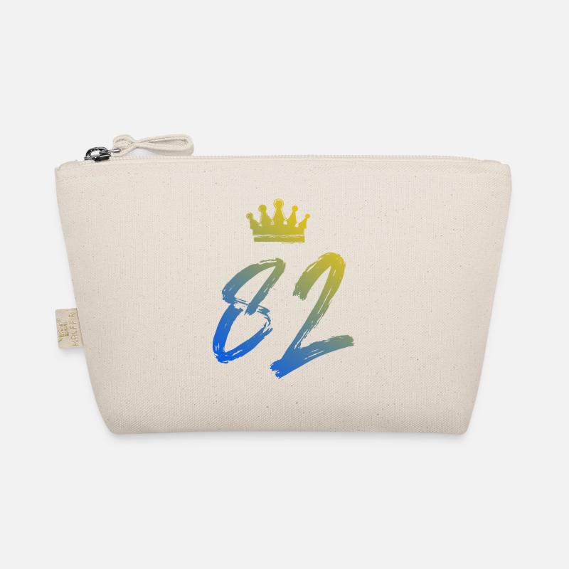 82 Zahl Krone Bio-Täschchen