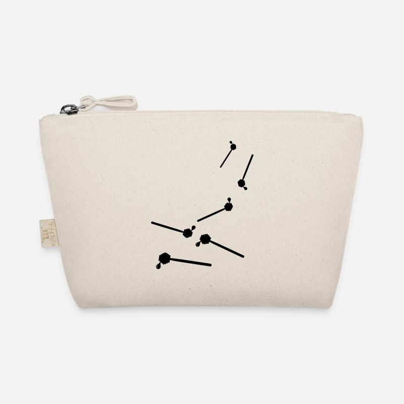 Stick chisel symbol beekeeper honey Organic Pouch