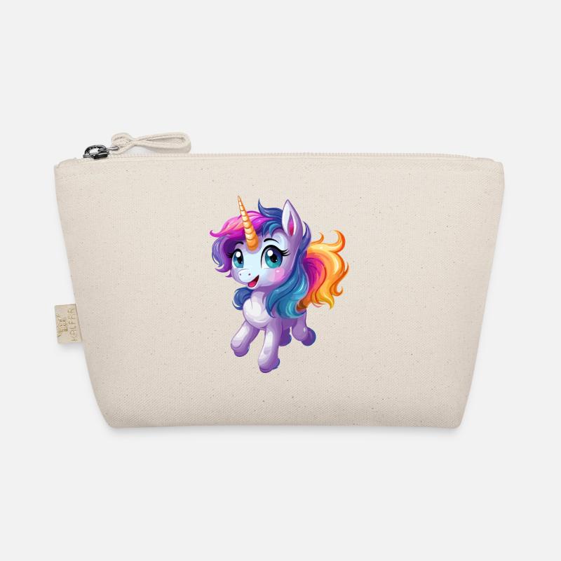Süßes Einhorn Design Bio-Täschchen