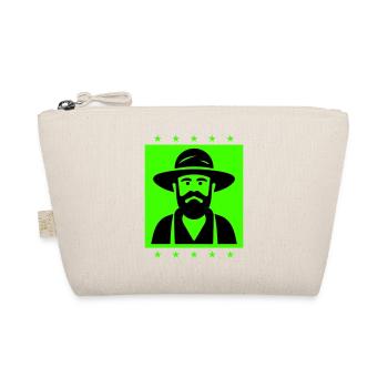 Farmer Farmer Silhouette - Organic Pouch - nature - Front