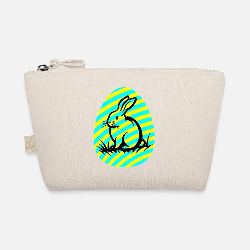 Bunny Easter Icon Organic Pouch