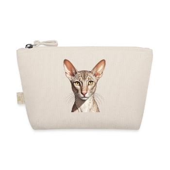 Coole orientalisch kurze Katze - Bio-Täschchen - Natur - Vorne