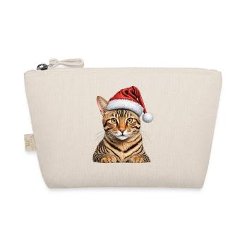 Chat Bengale de Noël - Trousse biologique - nature - Devant