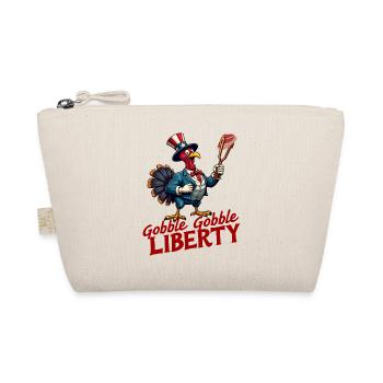 Gobble Gobble Liberty - Bio-Täschchen - Natur - Vorne