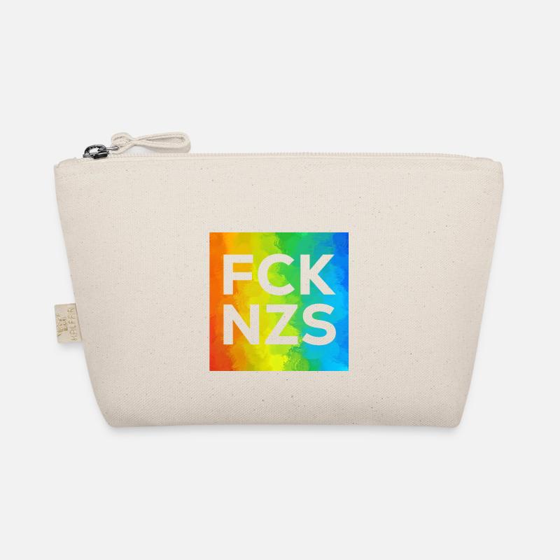 Fck NZS Cutout Regenbogen Bio-Täschchen