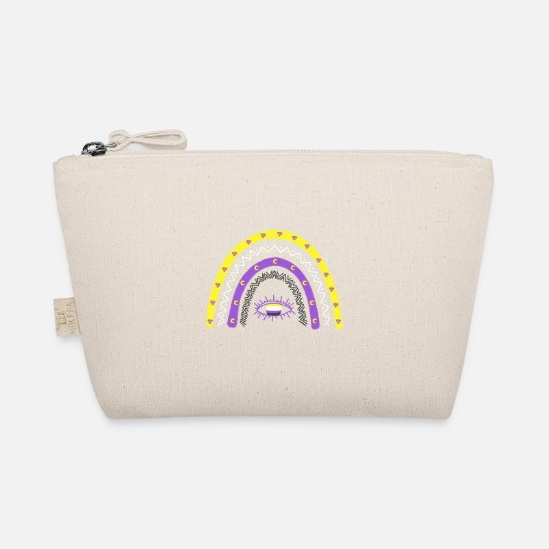 LGBTQ Nonbinary Rainbow Nonbinary Pride Organic Pouch