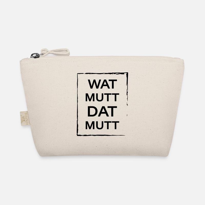 Wat mutt dat mutt - Bio-Täschchen - Natur