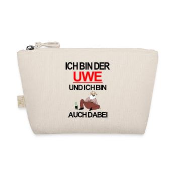 Ich bin der Uwe und ich bin auch dabei - Bio-Täschchen - Natur - Vorne