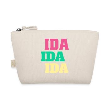 Ida Idachen Nom d’anniversaire Prénom Cadeaux - Trousse biologique - nature - Devant