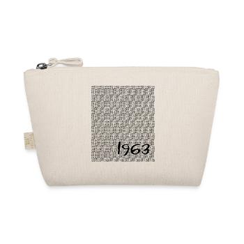 1963, 60e anniversaire 2023, anniversaire, anniversaire de mariage - Trousse biologique - nature - Devant
