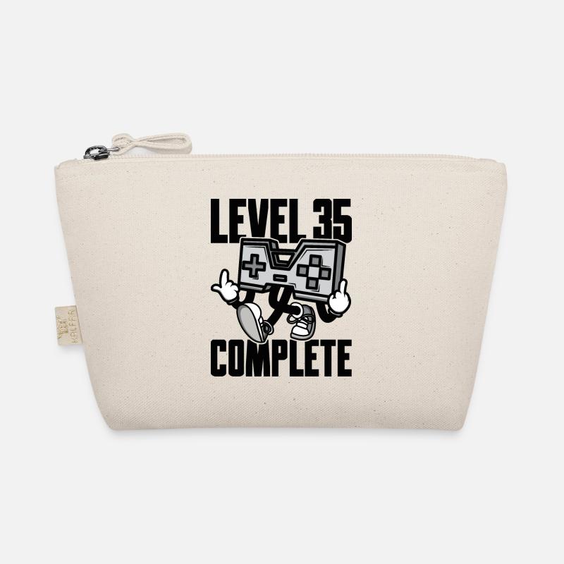Level 35 Complete Birthday Gift 35 Years Organic Pouch