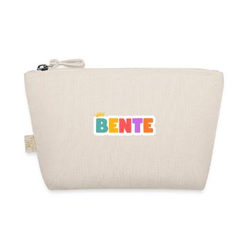 Bente ! Personnalisable - Trousse biologique - nature - Devant