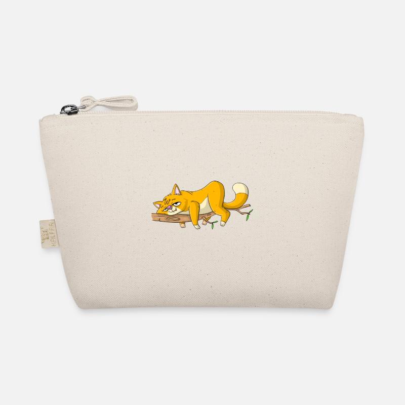 Lazy Cat / Sleeping Cat Organic Pouch
