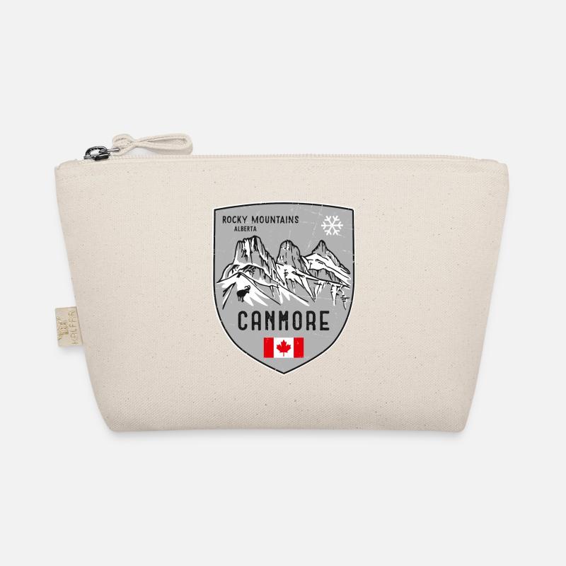 Canmore Three Sisters Canada Coat of Arms Organic Pouch