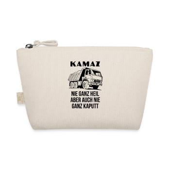 Kamaz nie ganz heil aber auch nie ganz kaputt - Bio-Täschchen - Natur - Vorne