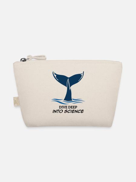 Dive deep into Science - Organic Pouch - nature - Front