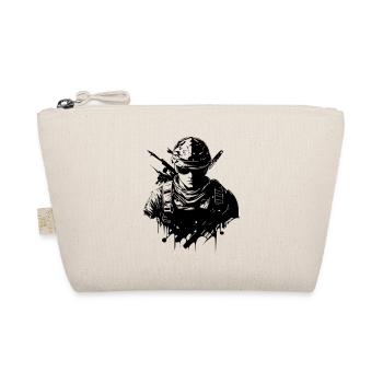 Anime & Gaming Style T-Shirt - Shadow Character N - Organic Pouch - nature - Front