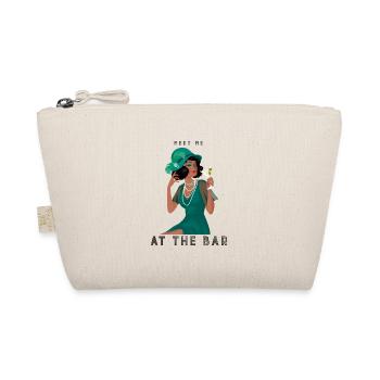 Art Deco - meet me at the bar - Organic Pouch - nature - Front