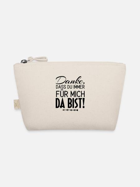 Danke, dass du immer für mich da bist - Bio-Täschchen - Natur