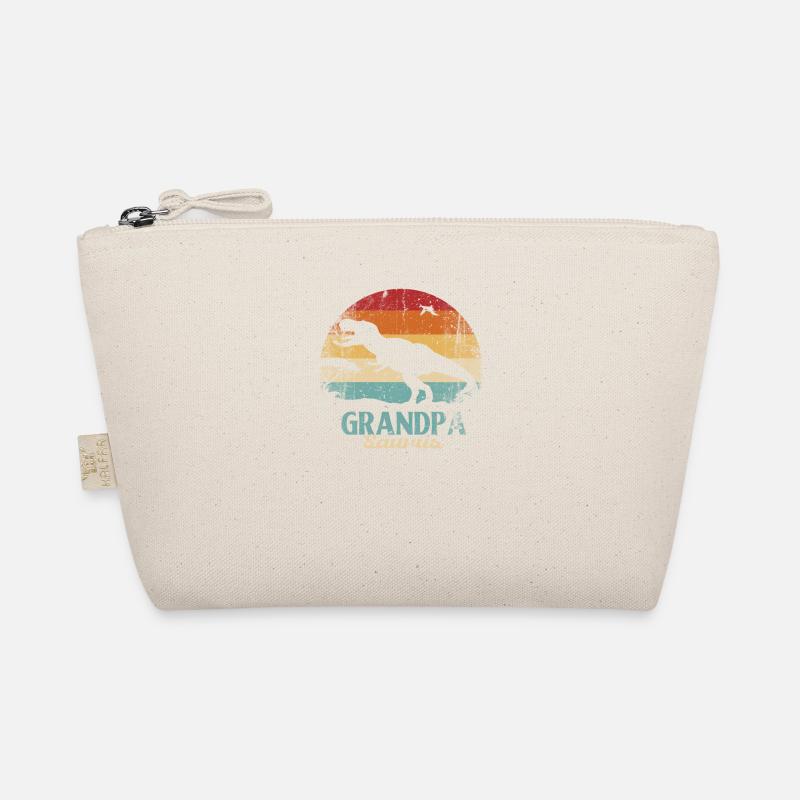 Grandpasaurus Retro Sunset Design pour grand-père Trousse biologique