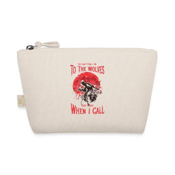 You Can't Blame Me On The Wolves for - Organic Pouch - nature - Front