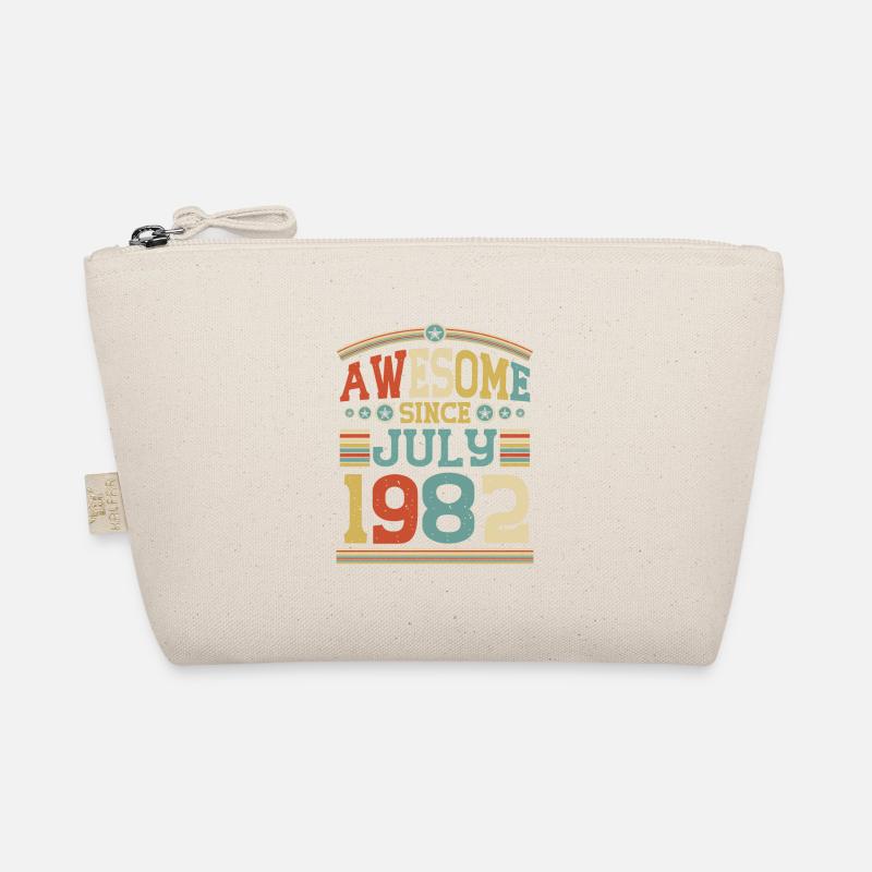 Awesome Since July 1982 For 40 years 40 years old Organic Pouch