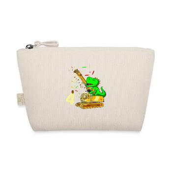 Conception d’anniversaire de 4 ans pour les dinosaures et - Trousse biologique - nature - Devant