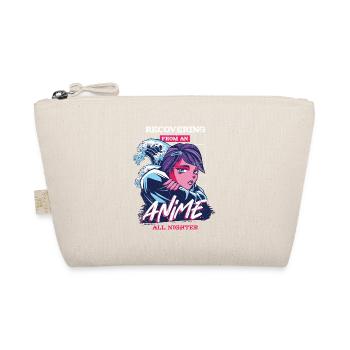 Recovery from an anime all nighter for animation - Organic Pouch - nature - Front