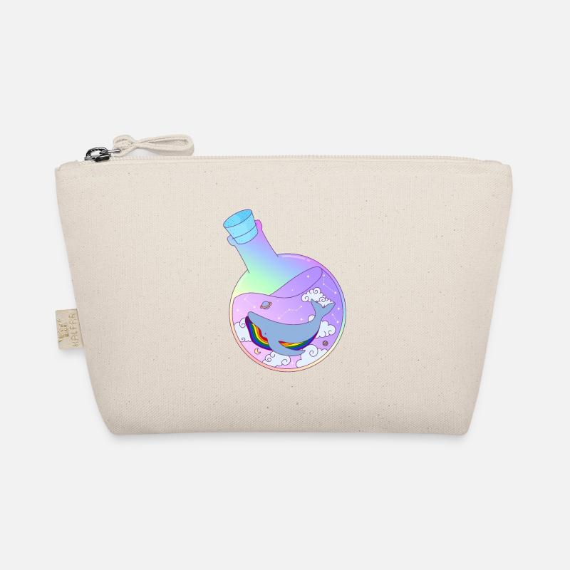 Regenbogenwal im Trank LGBT Pride Month Bio-Täschchen