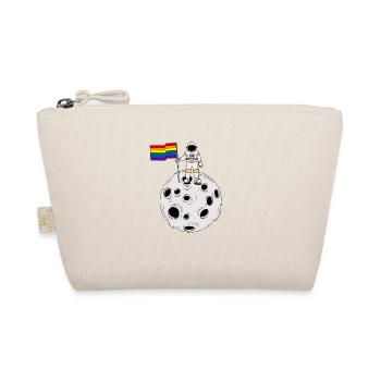Schwuler Astronaut LGBT Gay Pride Flagge - Bio-Täschchen - Natur - Vorne