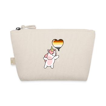 Licorne Coeur Ballon Gay Ours - Trousse biologique - nature - Devant
