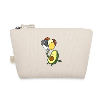 Avocado Balloon Gay Bear Pride - Organic Pouch - nature - Front