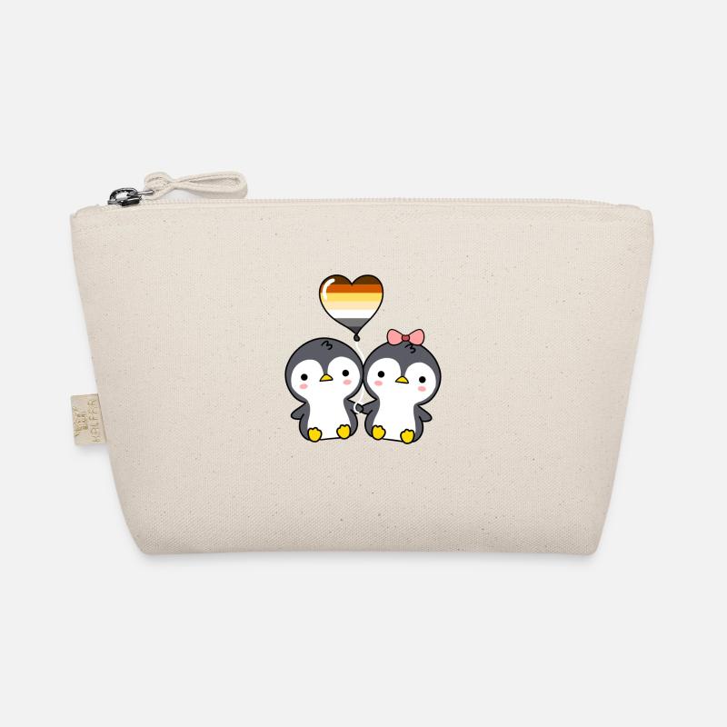 Penguin Couple Gay Bear Pride Trousse biologique