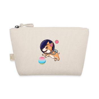 Fierté de l’astronaute Corgi Genderflux - Trousse biologique - nature - Devant