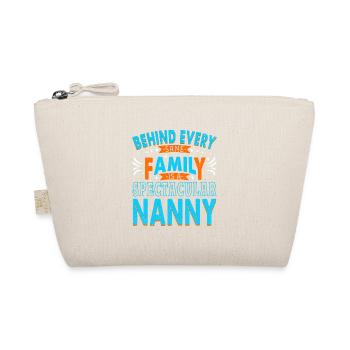 Behind every reasonable family is a - Organic Pouch - nature - Front