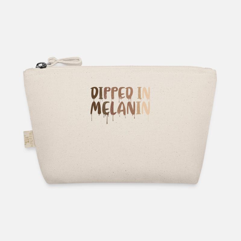Immersed in melanin for pride Organic Pouch