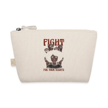 Fight Your Rights For Pride African Americans - Organic Pouch - nature - Front