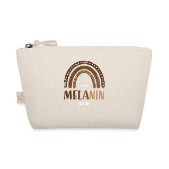 It is the melanin for me for the proud - Organic Pouch - nature - Front
