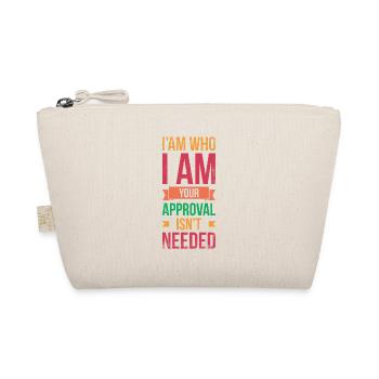 I am who I am. Your consent is for - Organic Pouch - nature - Front