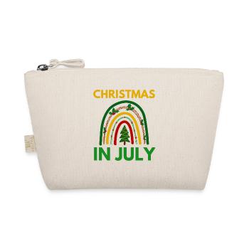 Christmas in July design For Christians - Organic Pouch - nature - Front
