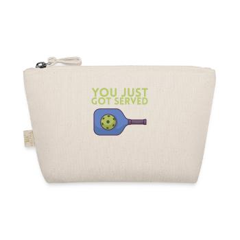 You just got served for Pickleball Player - Organic Pouch - nature - Front