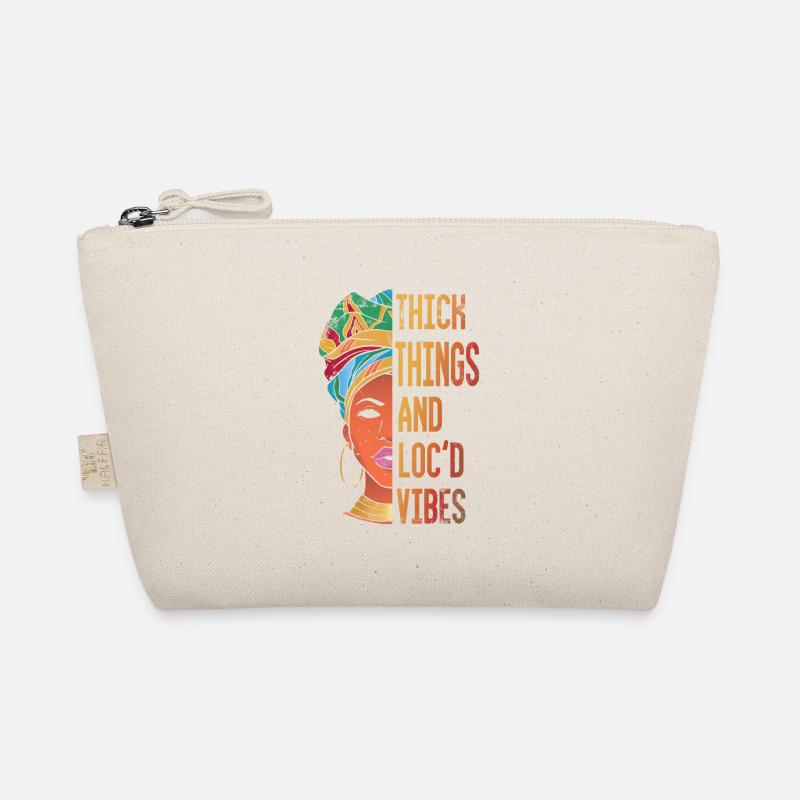 Thick Things And Loc'd Vibes For Pride African Organic Pouch