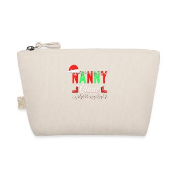 Nanny Claus Weihnachtsmütze Für Großmutter Oma - Bio-Täschchen - Natur - Vorne