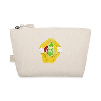 Jah Love Reggae Style Design Für Reggae-musik - Bio-Täschchen - Natur - Vorne