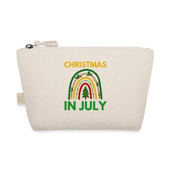 Christmas in July design For Christians - Organic Pouch - nature - Front