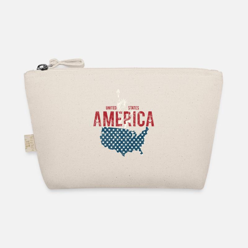 États-Unis d’Amérique avec drapeau américain pour Trousse biologique