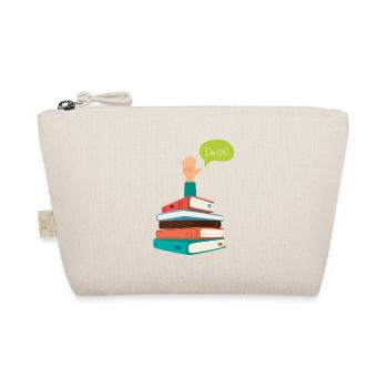 I'm ok design for book readers - Organic Pouch - nature - Front